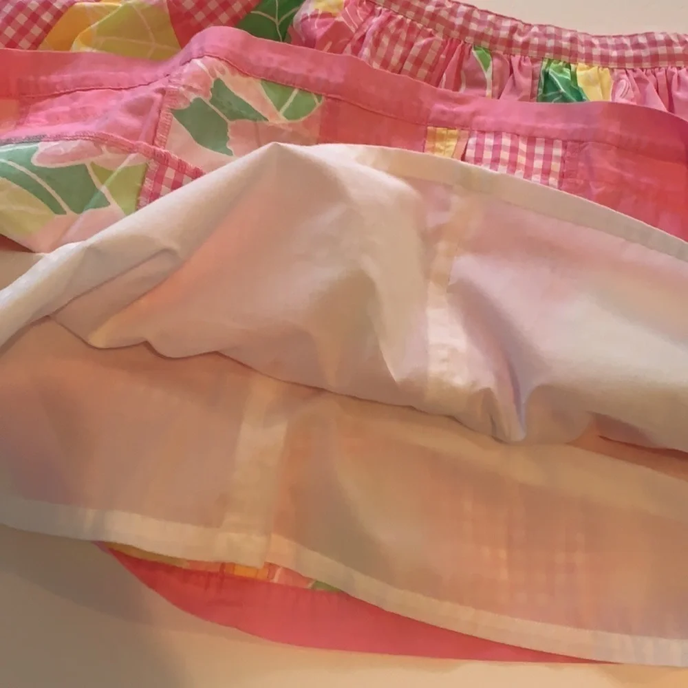 Lilly Pulitzer patchwork skirt preteen size 16 - Picture 7 of 8